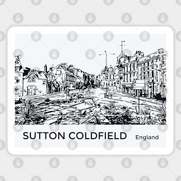 Sutton Coldfield England Magnet by Lakeric